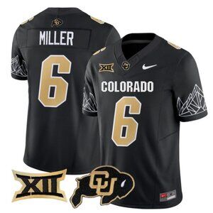 Mens Youths Kids Drelon Miller Black Jersey Stitched